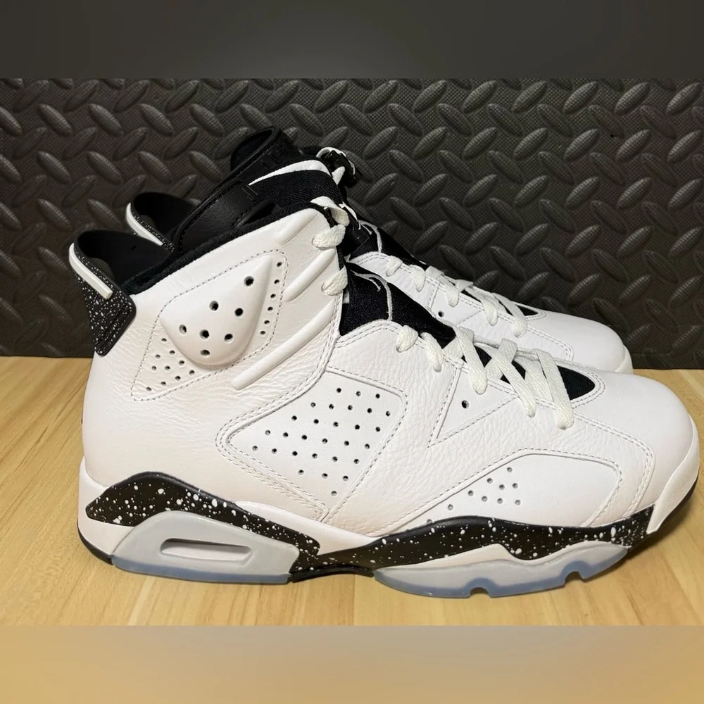 Nike Air Jordan 6 Retro Reverse Oreo White Black B Grade CT8529-112 Mens Size 10
